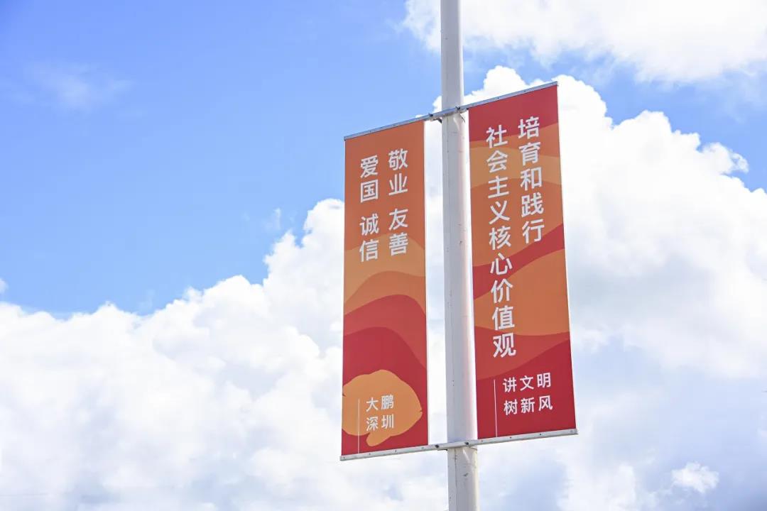 深圳美觀大方燈桿旗制作安裝