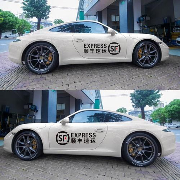 車(chē)身貼廣告10