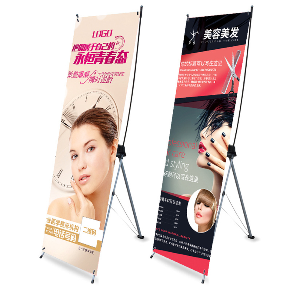 深圳x展架展示器材噴繪制作，輕巧便攜，循環(huán)耐用