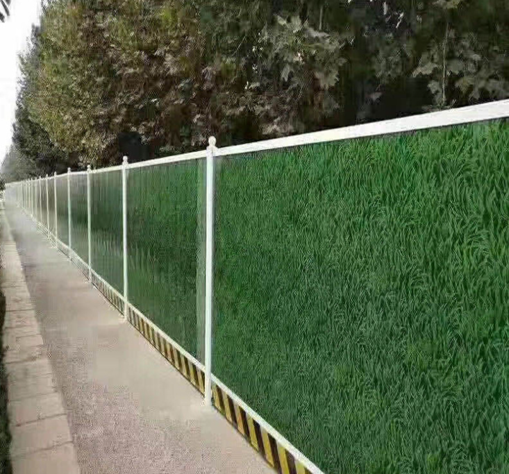 深圳圍擋噴繪廠家---道路施工圍擋安全墻定制/草皮圍擋定制/廣告圍擋定制