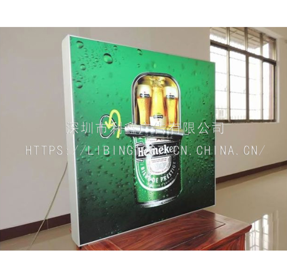 深圳雙面布--展會立式雙面卡布燈箱 室內廣告櫥窗雙面燈箱 uv軟膜拉布燈箱